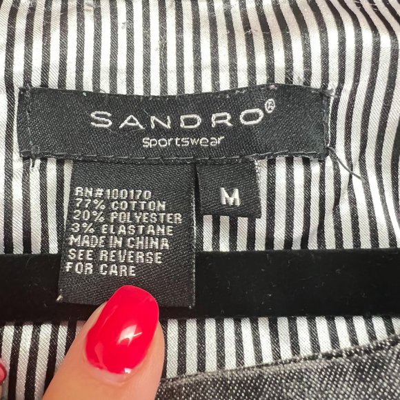 Sandro Sportswear Jackets & Coats Sandro Sportswear Womens Blazer